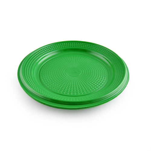 PRATO PLÁSTICO KIREY P15 VERDE C/10 - Imagem 3