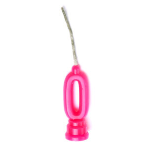 VELA KIREY NUMERADA ROSA N.0