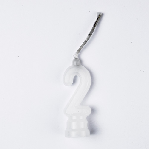 VELA KIREY NUMERADA BRANCA N.2 - Imagem 2