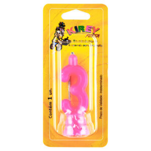 VELA KIREY NUMERADA ROSA N.3