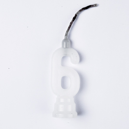 VELA KIREY NUMERADA BRANCA N.6 - Imagem 2