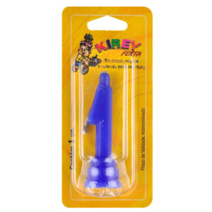 VELA KIREY NUMERADA AZUL N.1