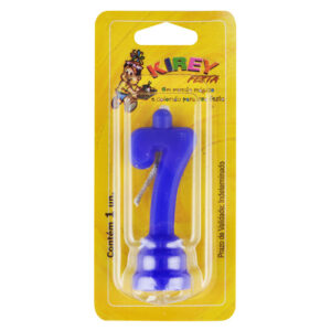 VELA KIREY NUMERADA AZUL N.7