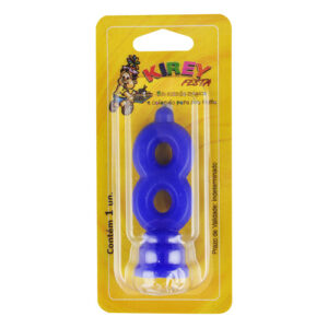 VELA KIREY NUMERADA AZUL N.8