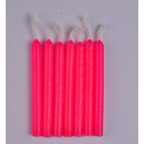 VELA KIREY PALITO ROSA C/20 - Imagem 2