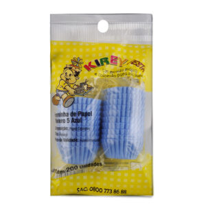 FORMINHA PAPEL LISA N.5 AZUL C/200 KIREY