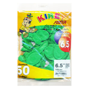 BALÃO KIREY LISO N.6,5 VERDE C/50