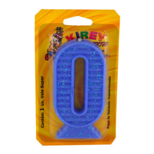 VELA KIREY NUMERADA SUPER AZUL N.0
