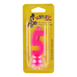 VELA KIREY NUMERADA ROSA N.5