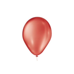BALÃO KIREY REDONDO Nº7 VERMELHO C/25