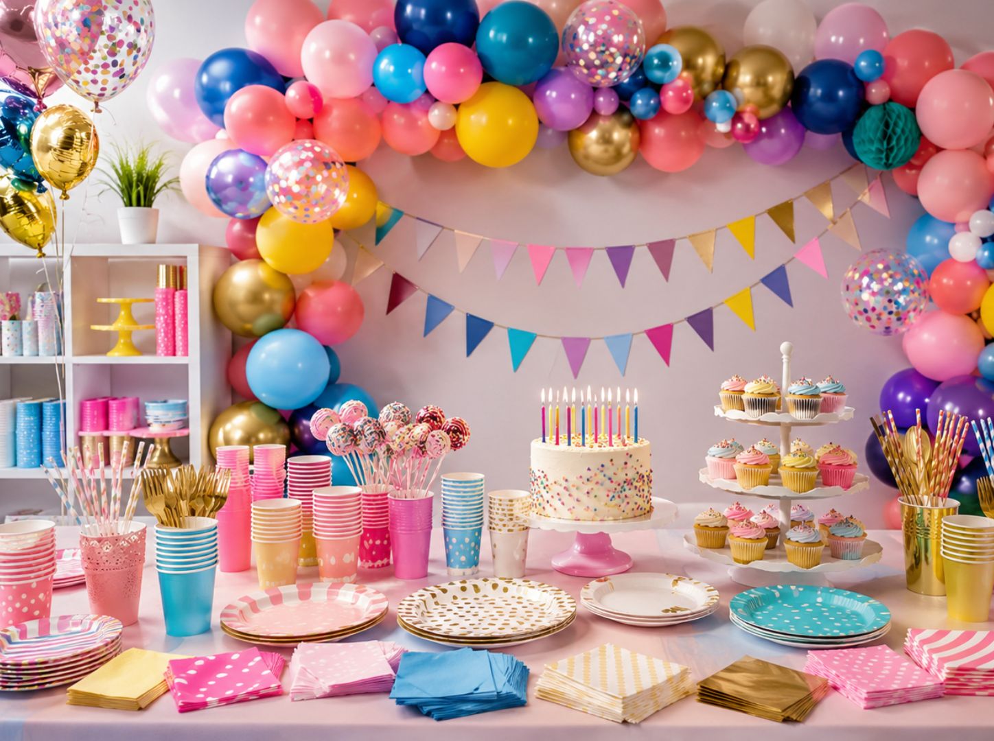Artigos para decoração de festas no atacado para lojistas e decoradores